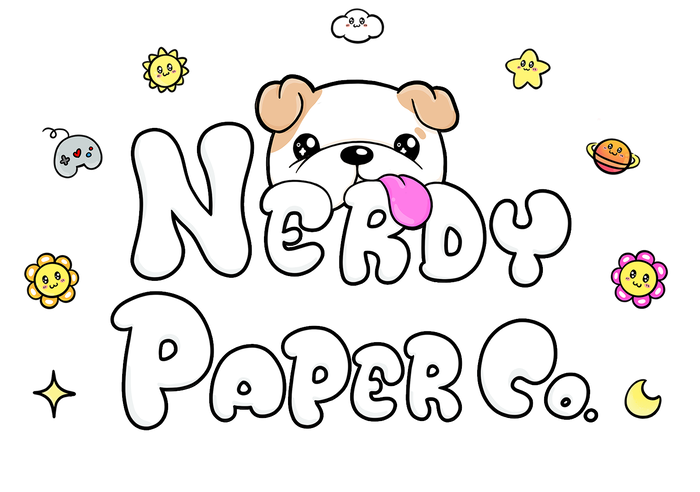 NERDYPAPERCO logo