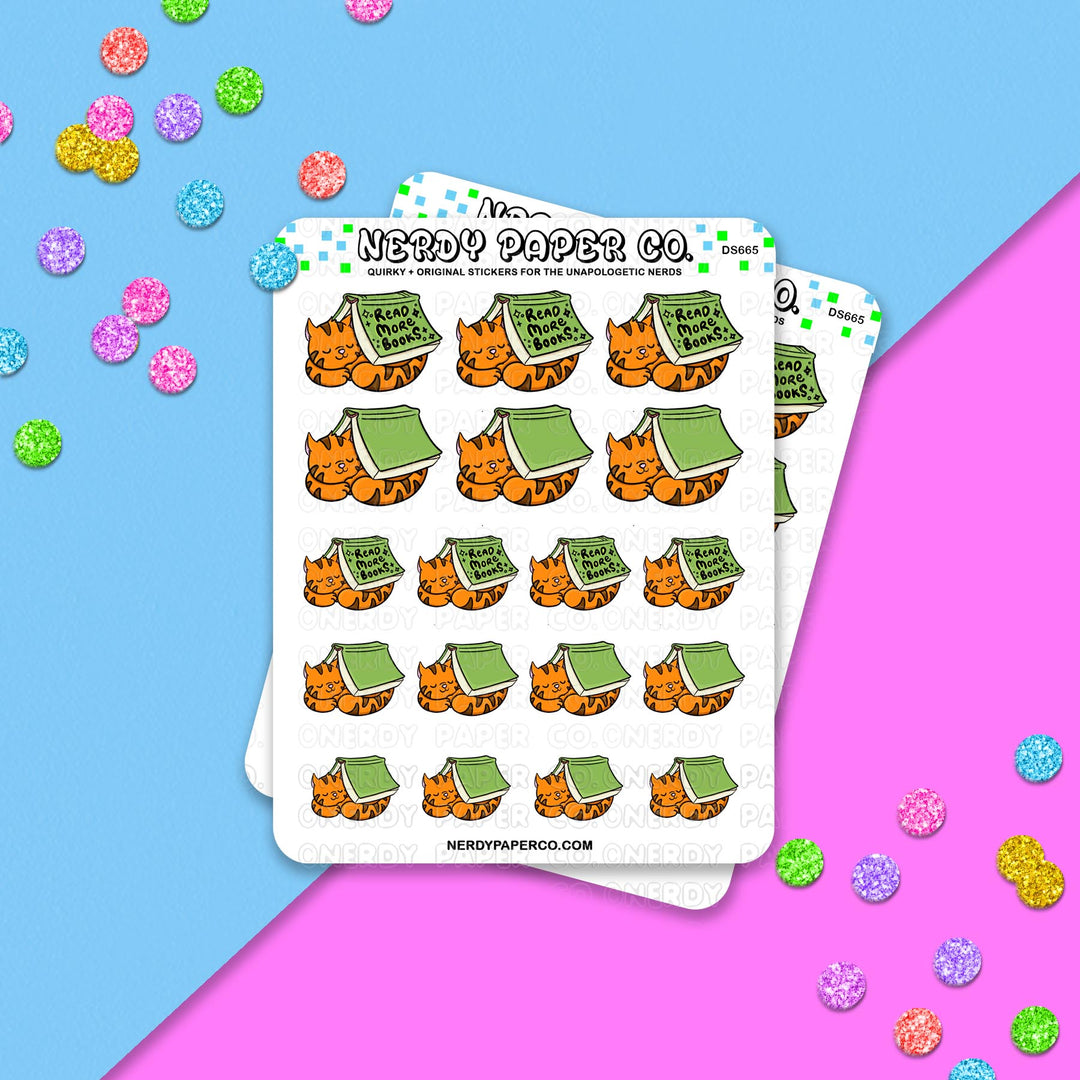 Read More - Hand Drawn Sticker Sheet - DS665