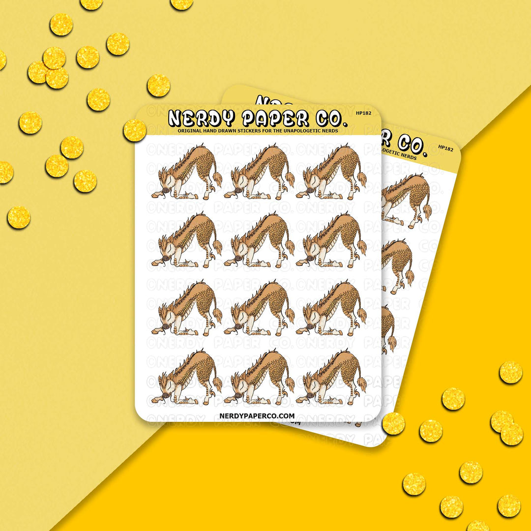 Bowing Seer | Magical Creature #29- Hand Drawn Stickers | HP182