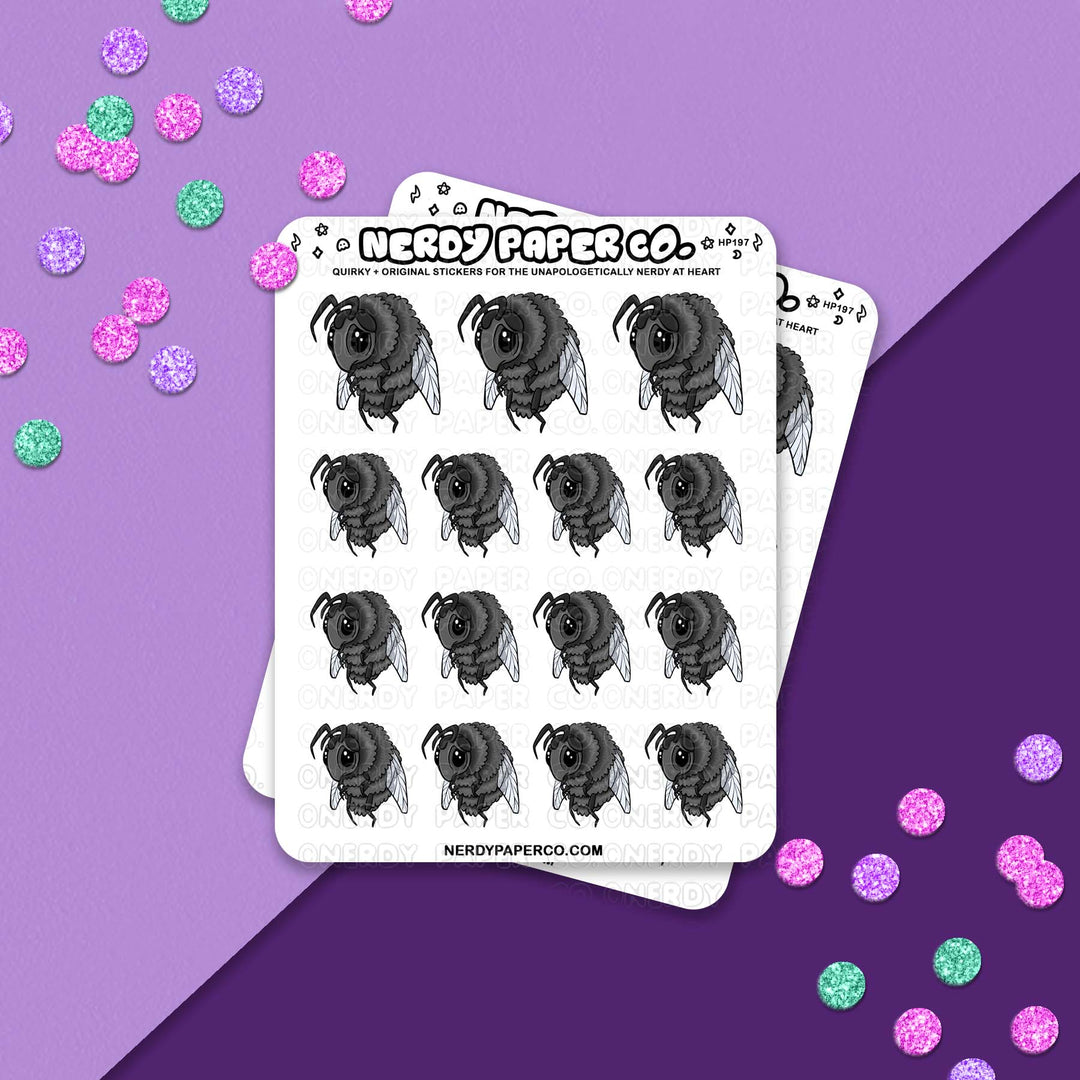 Mopey Fly | Magical Beast #33- Hand Drawn Vinyl Sticker Sheet
