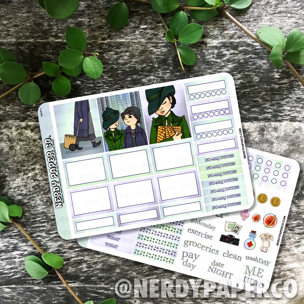 The Theft | Hand Drawn Mini Sticker Kit - NK029