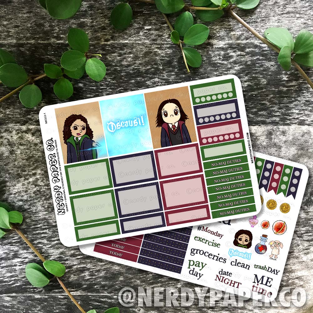 Shush! | Hand Drawn Mini Sticker Kit