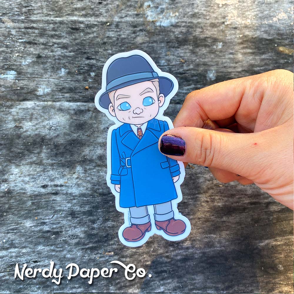 Magical Beast Hunter - Hand Drawn Waterproof Vinyl Sticker