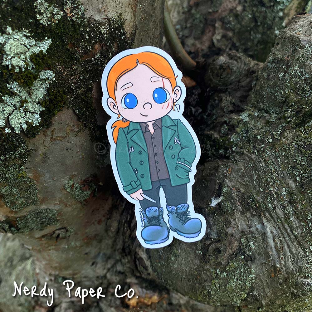 Cool Wizard - Hand Drawn Wizard Die Cut