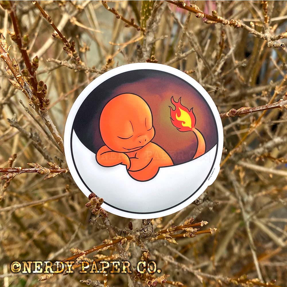 Charmy's Pokehome - Hand Drawn Waterproof Vinyl Sticker