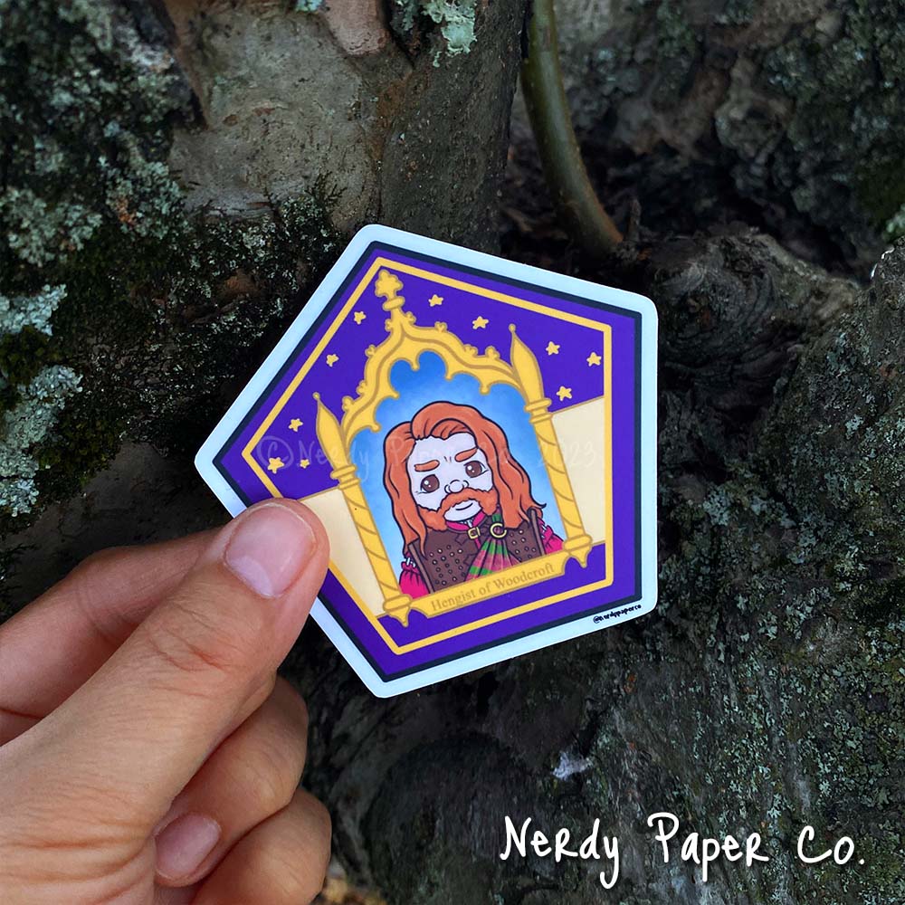 CHOCO FROG NO. 33 | Town Founder - Hand Drawn Waterproof Vinyl Sticker