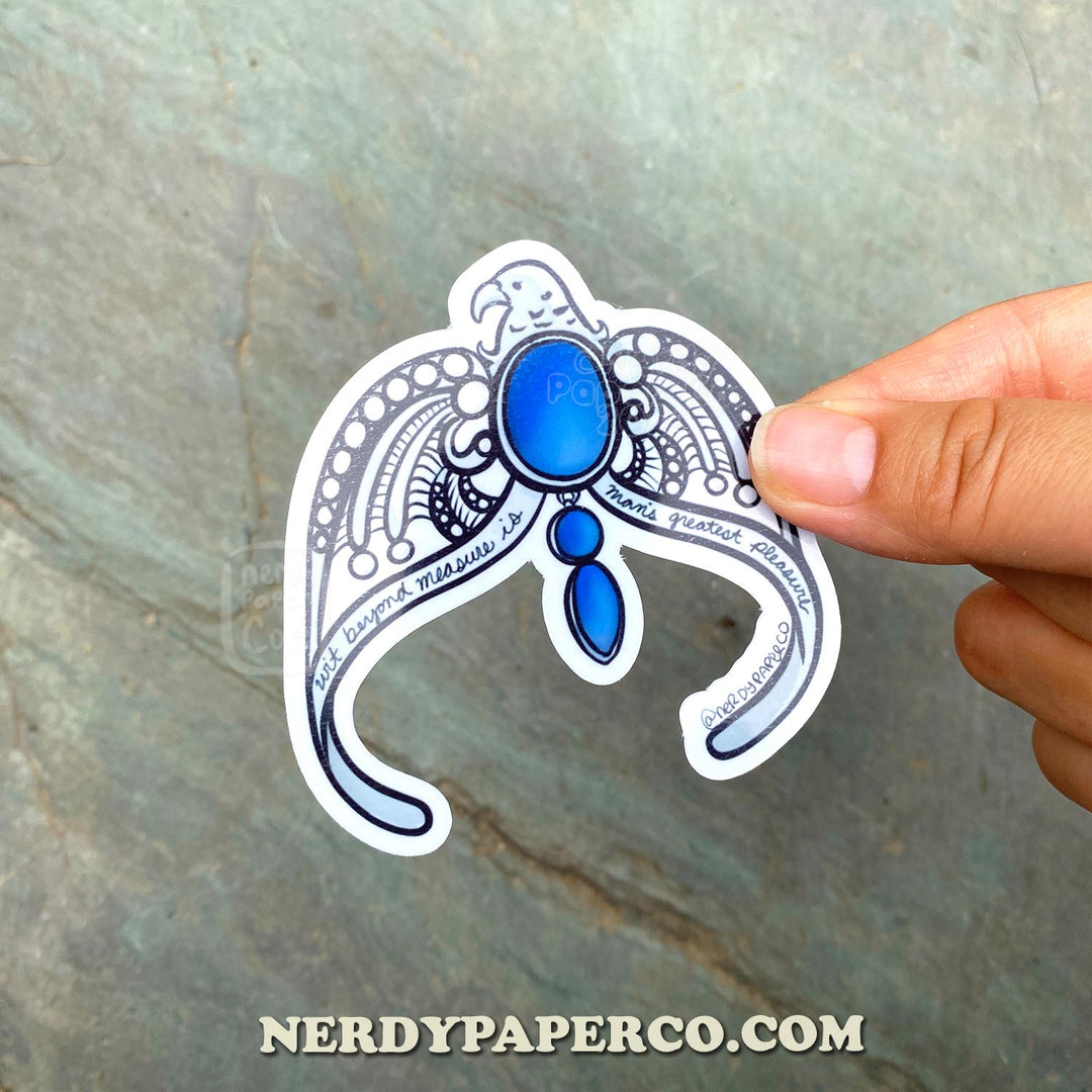 Diadem - Hand Drawn Waterproof Vinyl Sticker
