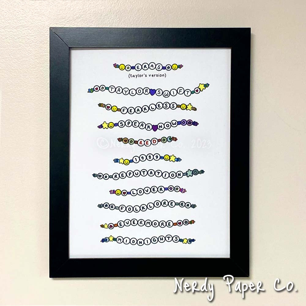 ERAS Bracelets | Art Print