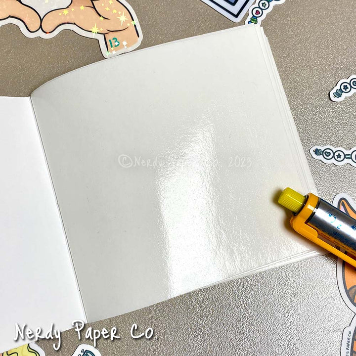 Eras Friendship Bracelets Reusable Sticker Notebook