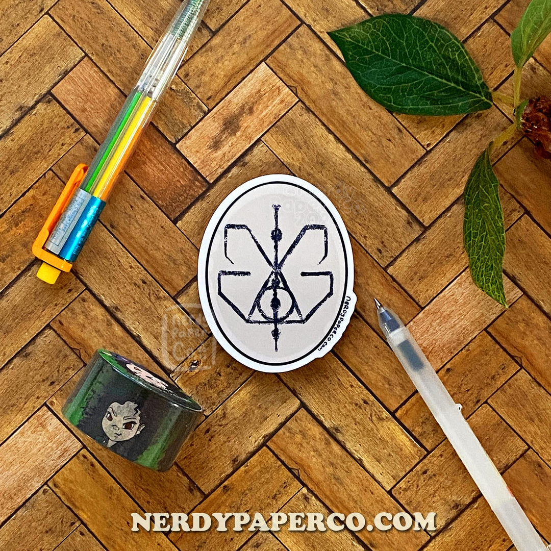 Acolyte Token - Hand Drawn Waterproof Vinyl Sticker