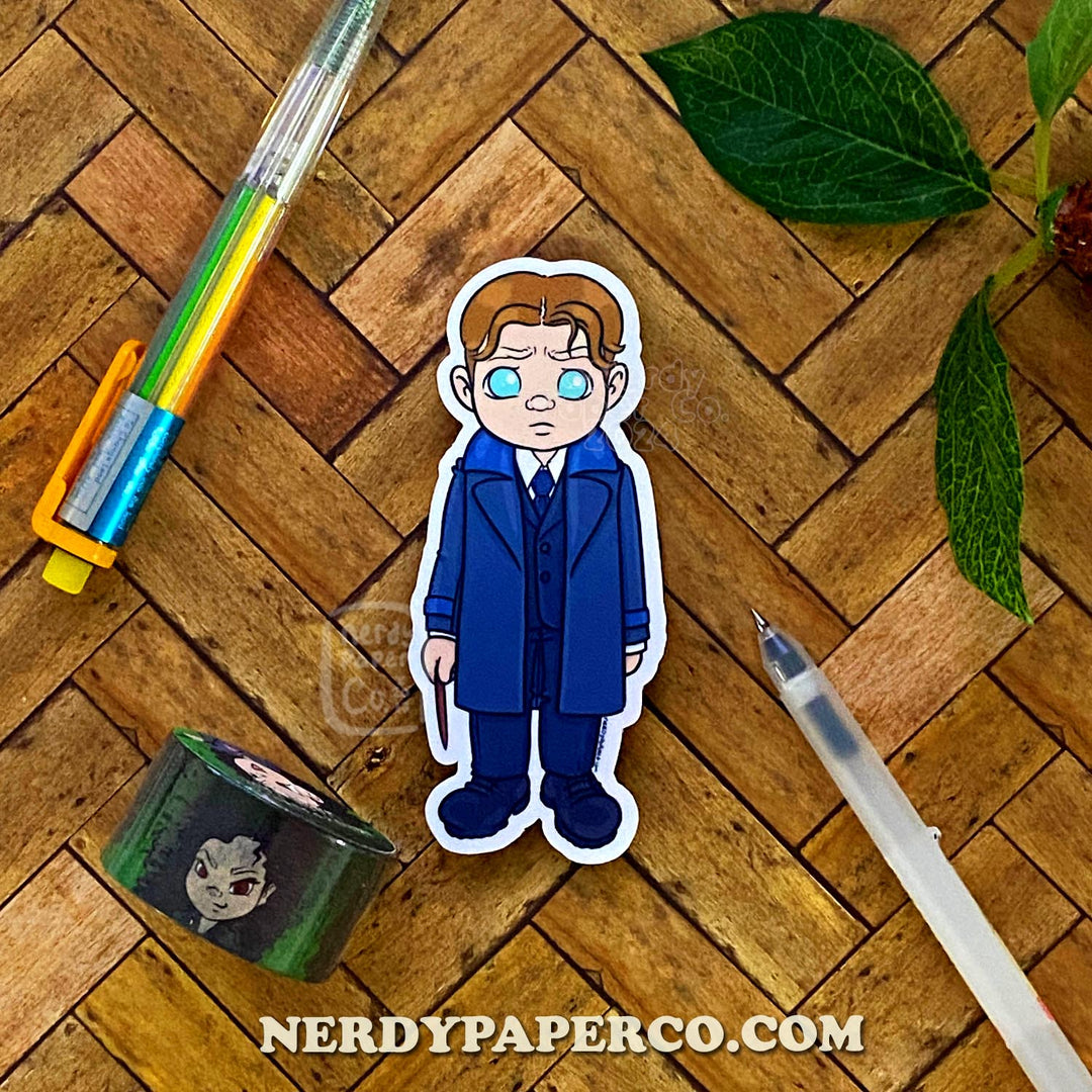 Dark Auror - Hand Drawn Waterproof Vinyl Sticker
