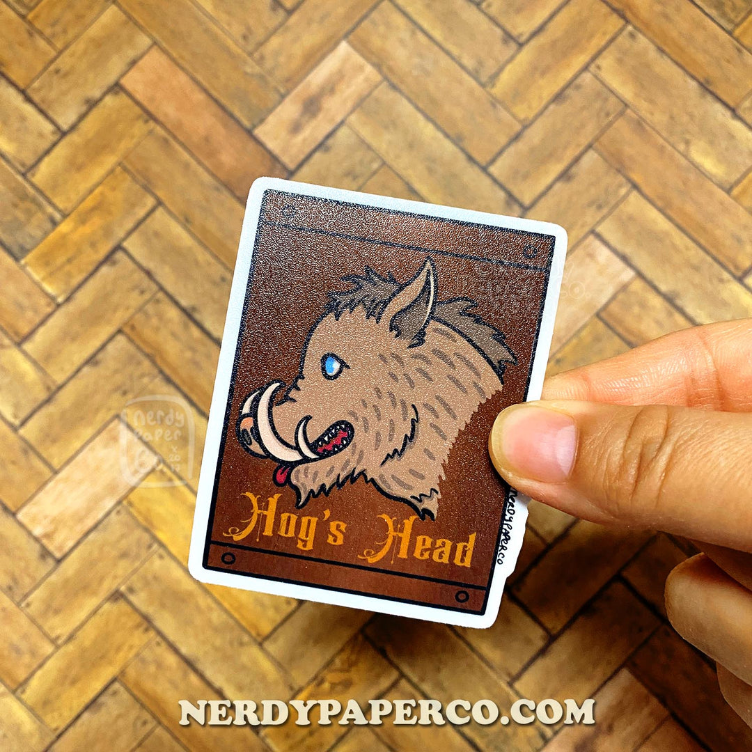Magical Tavern Sign - Hand Drawn Waterproof Vinyl Sticker