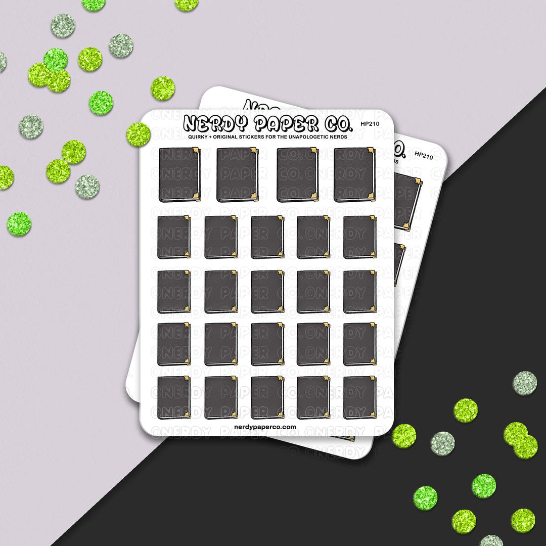 Tom's Diary - Hand Drawn Vinyl Sticker Sheet