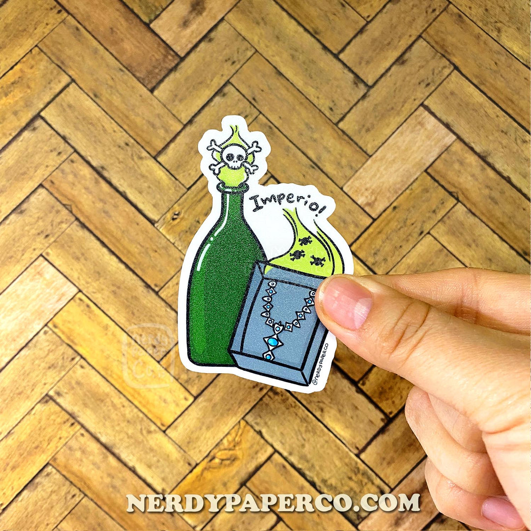 Cursed Gifts - Hand Drawn Waterproof Vinyl Sticker
