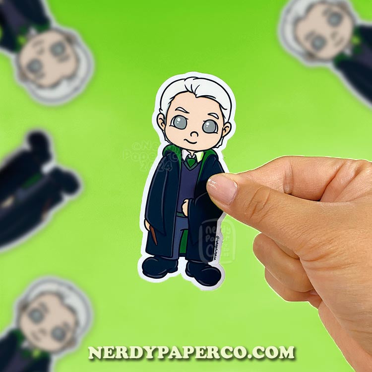 Proud Wizard - Hand Drawn Waterproof Vinyl Sticker