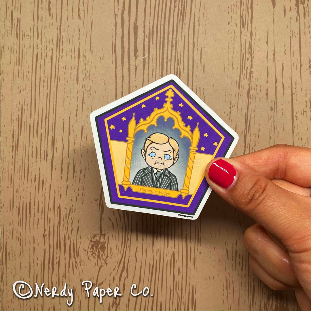 CHOCO FROG NO. 32 | Magical Leader - Hand Drawn Wizard Diecut