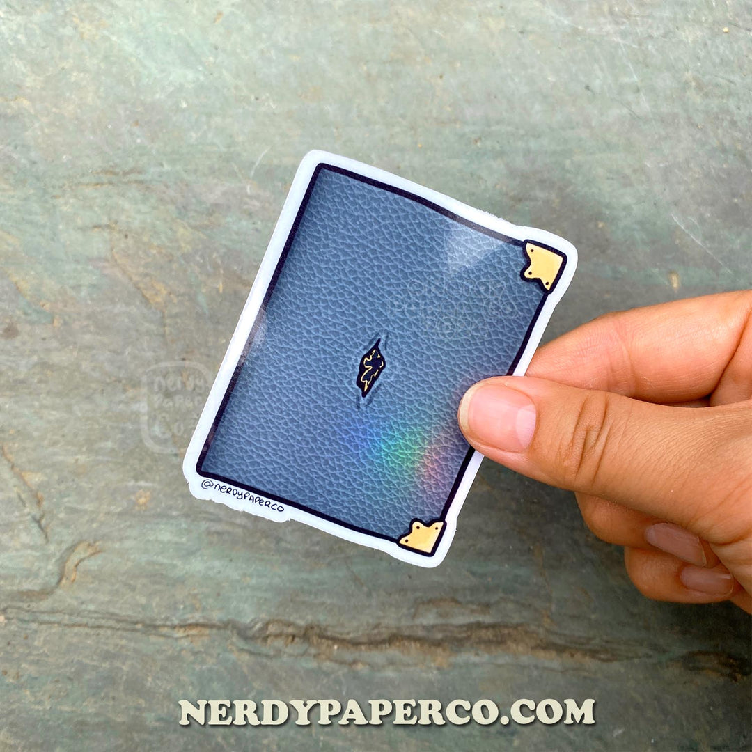 The Destroyed Diary- Hand Drawn Waterproof Vinyl Sticker