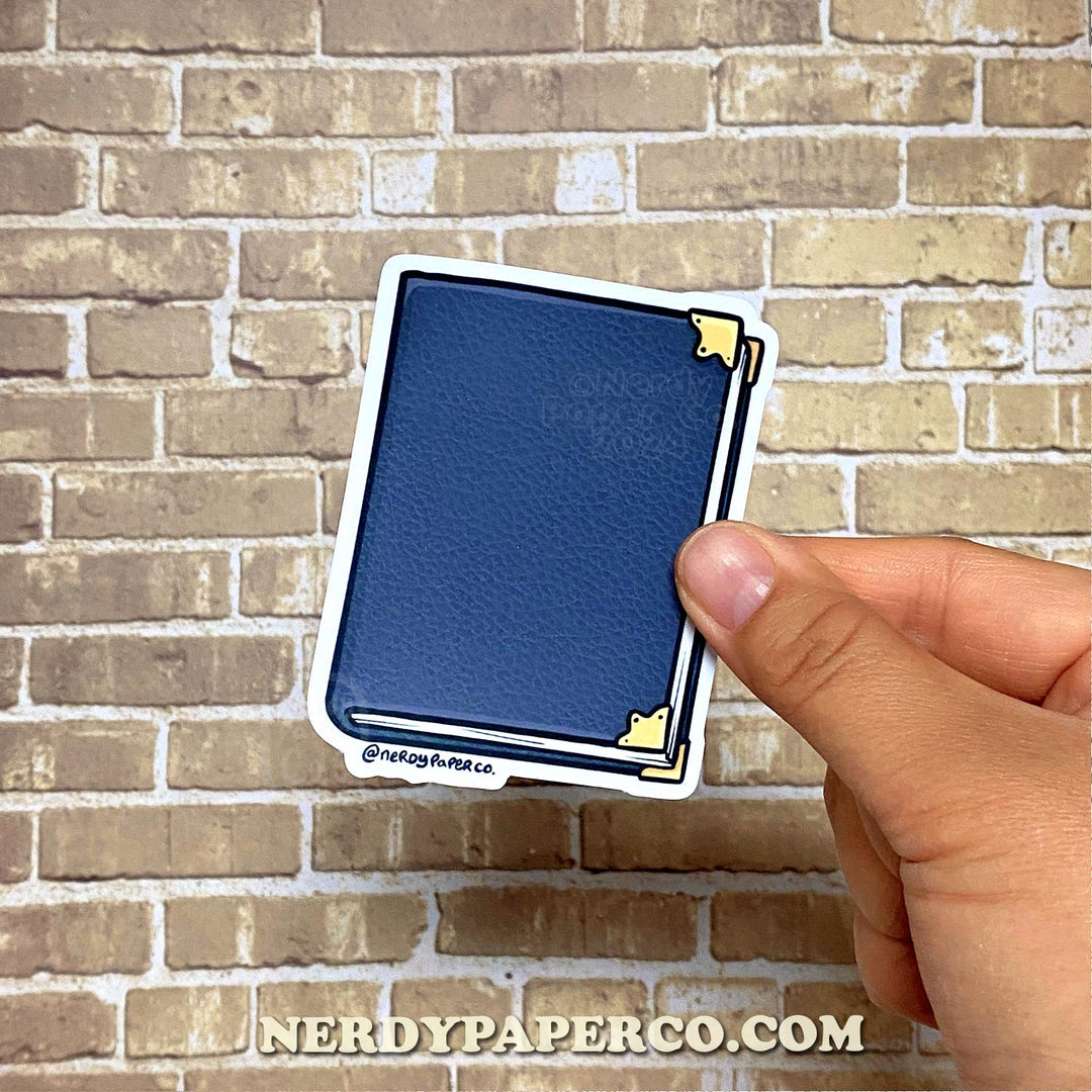 Tom's Diary- Hand Drawn Waterproof Vinyl Sticker