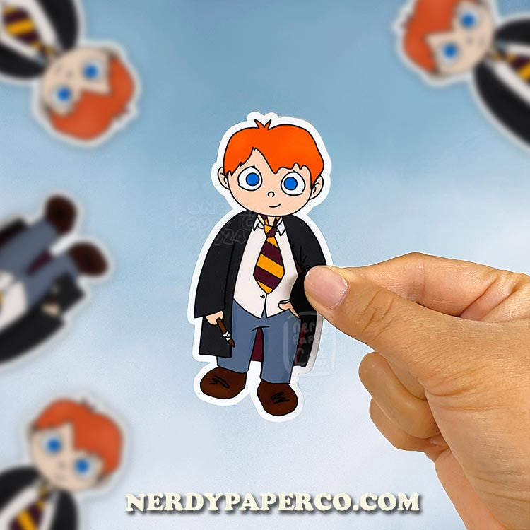 Loyal Wizard | Hand Drawn Waterproof Vinyl Sticker