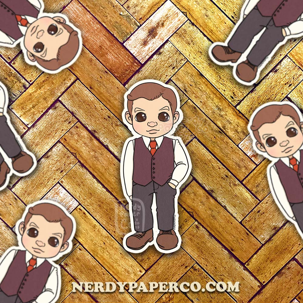 Pompous Candidate - Hand Drawn Waterproof Vinyl Sticker