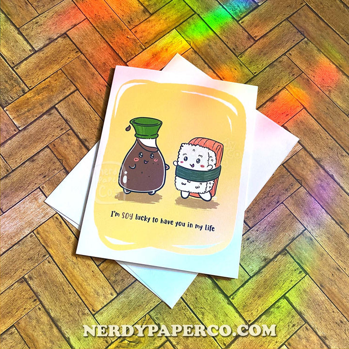 SOY-Lucky - Hand Drawn Greeting Card