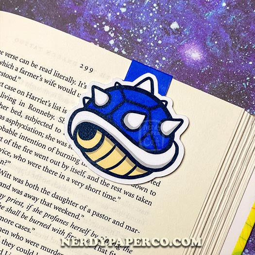 Spiky Shell - Hand Drawn Magnetic Bookmark