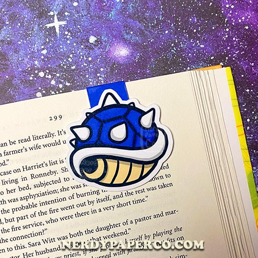 Spiky Shell - Hand Drawn Magnetic Bookmark