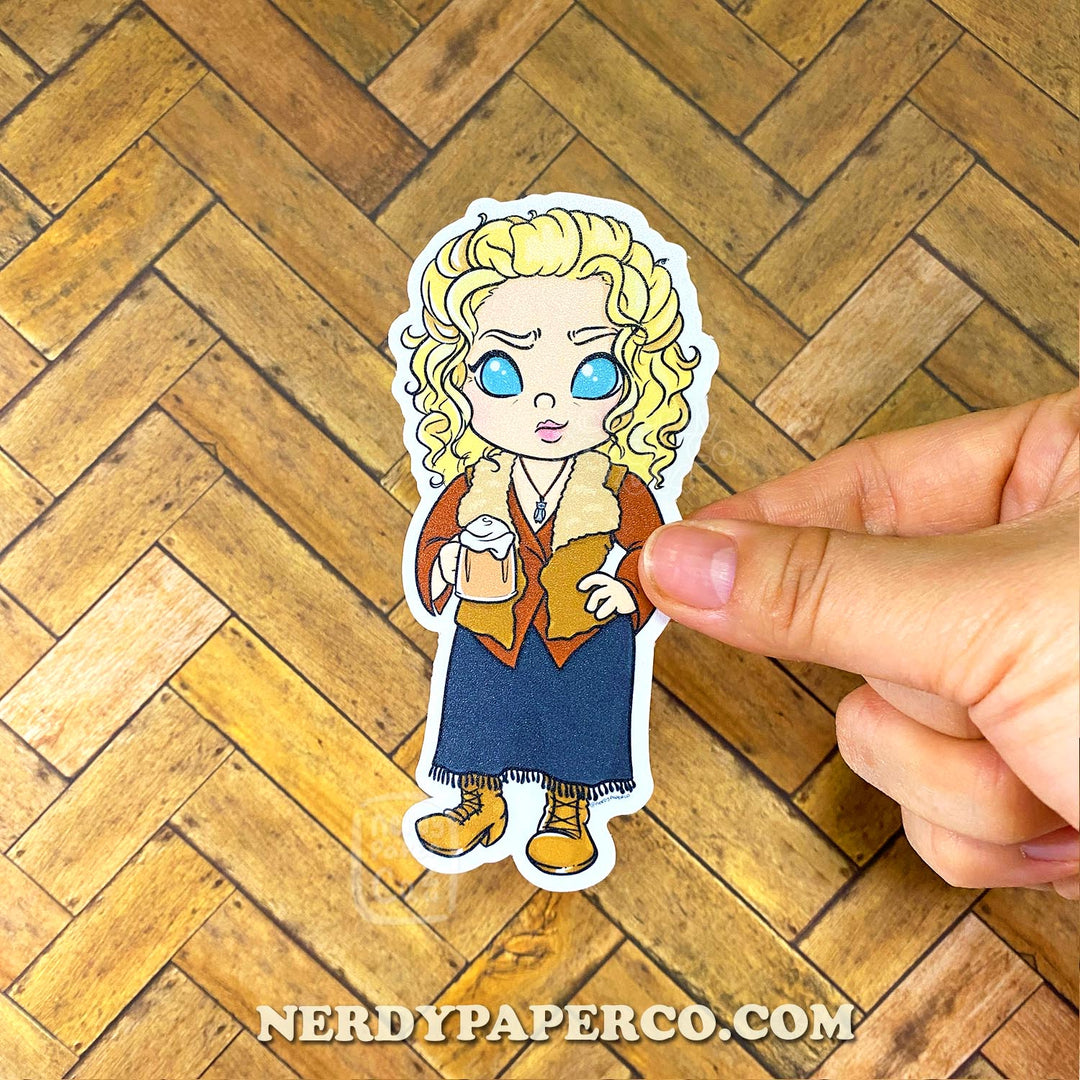 Tavern Witch - Hand Drawn Waterproof Vinyl Sticker
