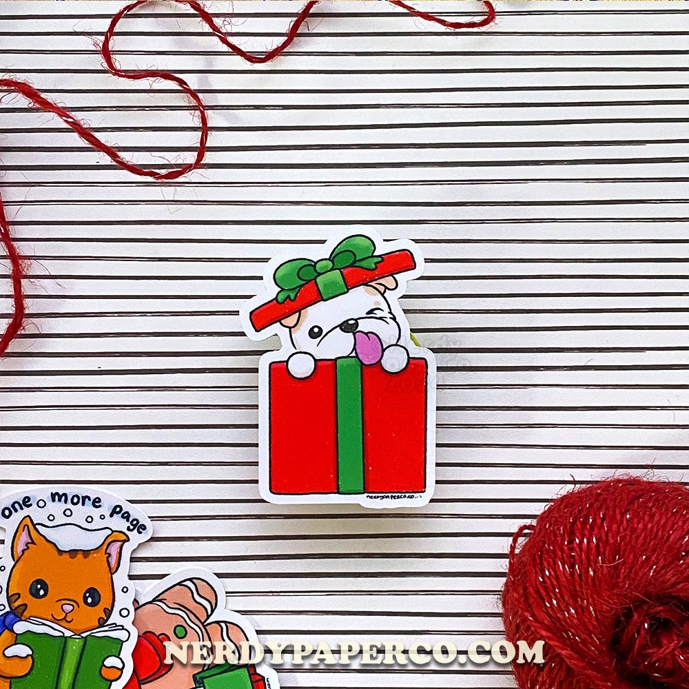 Peek-a Theo - Hand Drawn Waterproof Vinyl Sticker