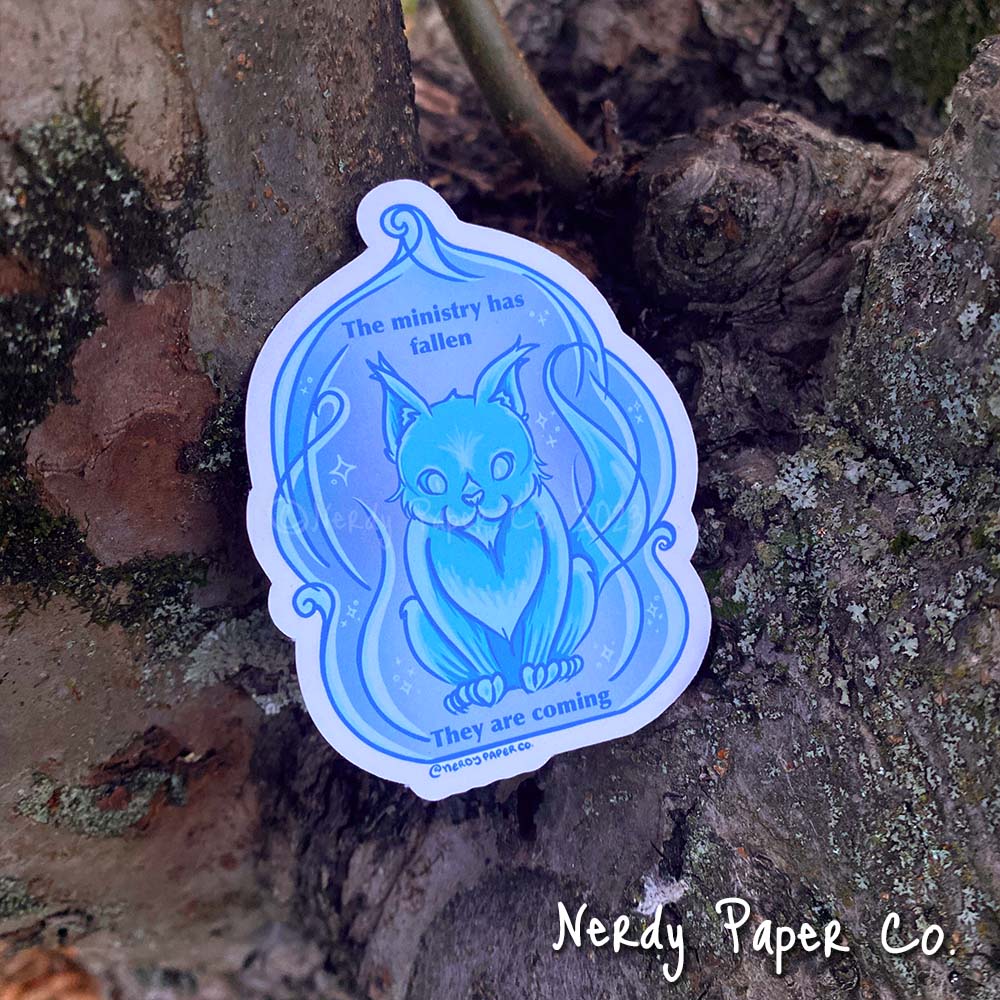 They are Coming - Hand Drawn Wizard Die Cut