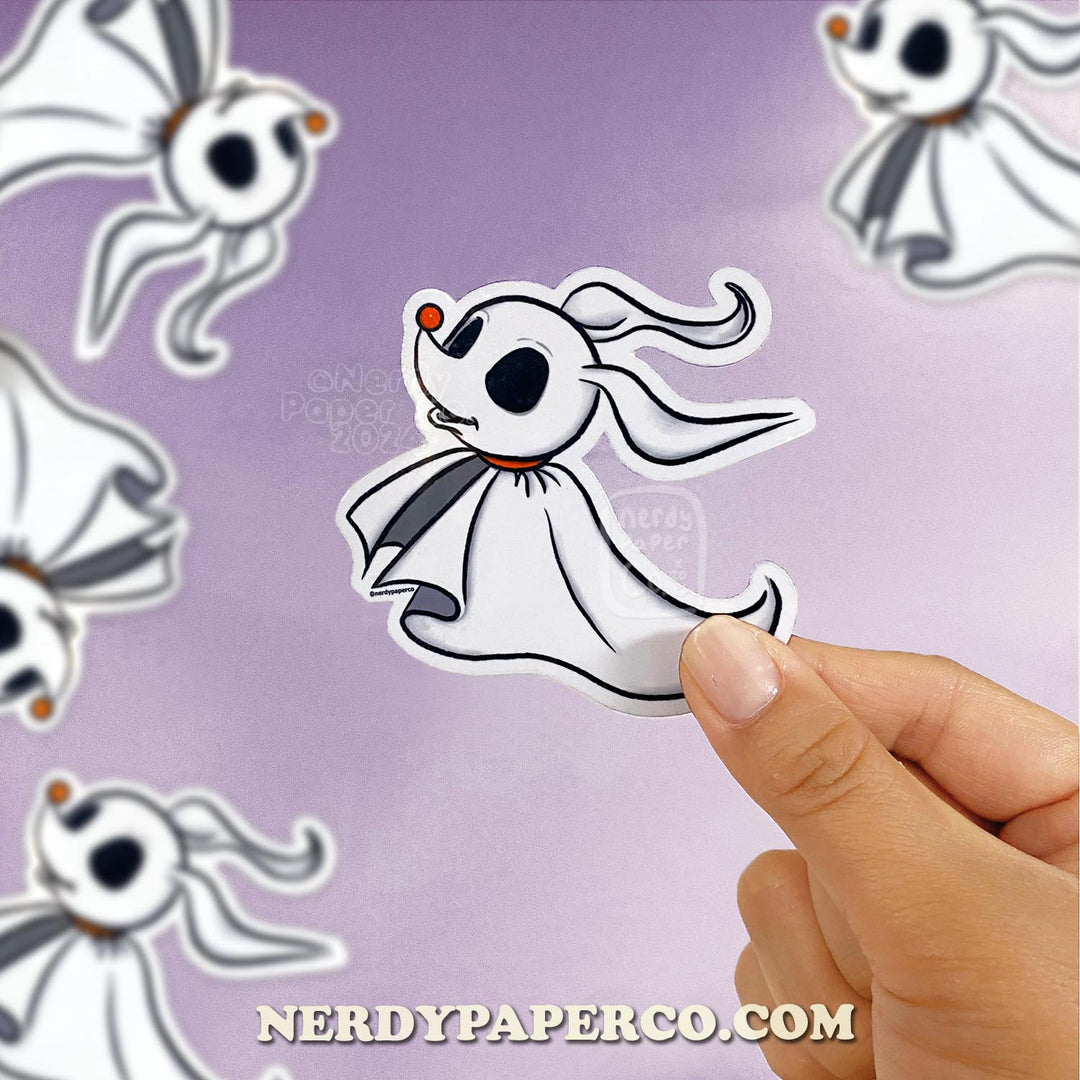 ZER0 - Hand Drawn NIGHTMARE B4 XMAS- Inspired Waterproof Vinyl Sticker