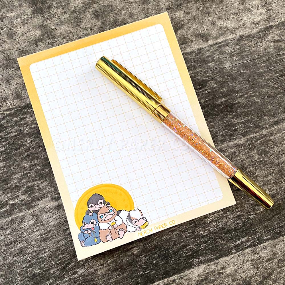 3 MusketNIFFs | Hand Drawn Notepad - NP004
