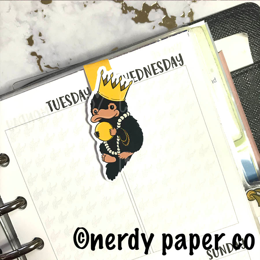 NIFF | Hand Drawn Laminated Magnetic Bookmark