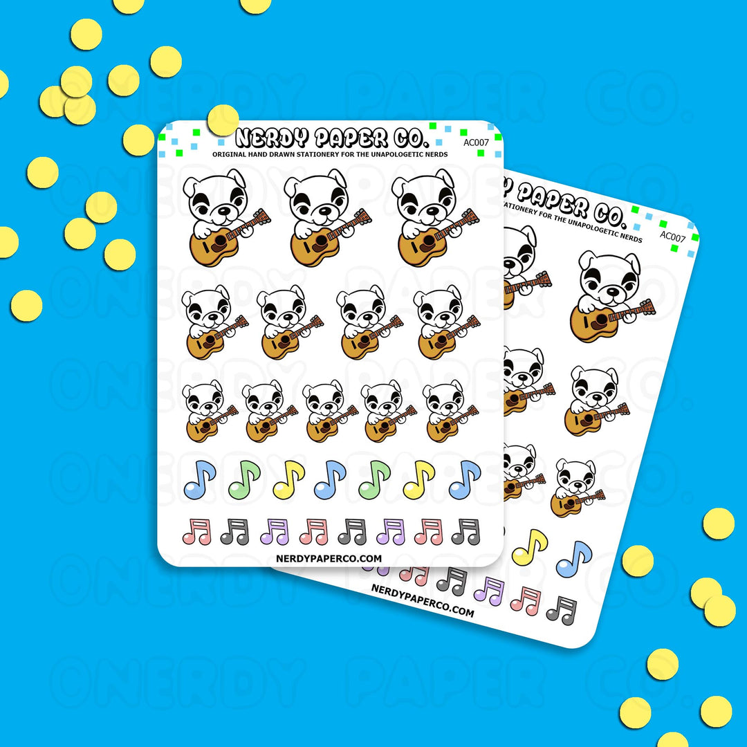 KK SLIDER - Hand Drawn Planner Stickers - Deco -AC007