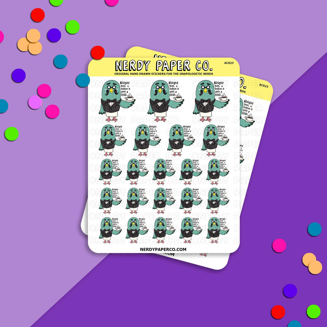 Brewzter Coffee - Hand Drawn Planner Stickers - Deco -AC021