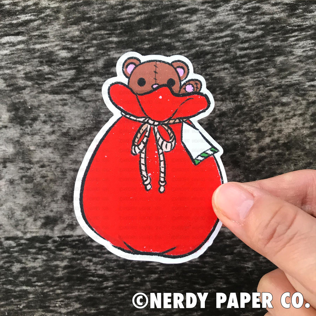 SANTA'S BAG O' GIFTS - Hand Drawn Planner Die Cut
