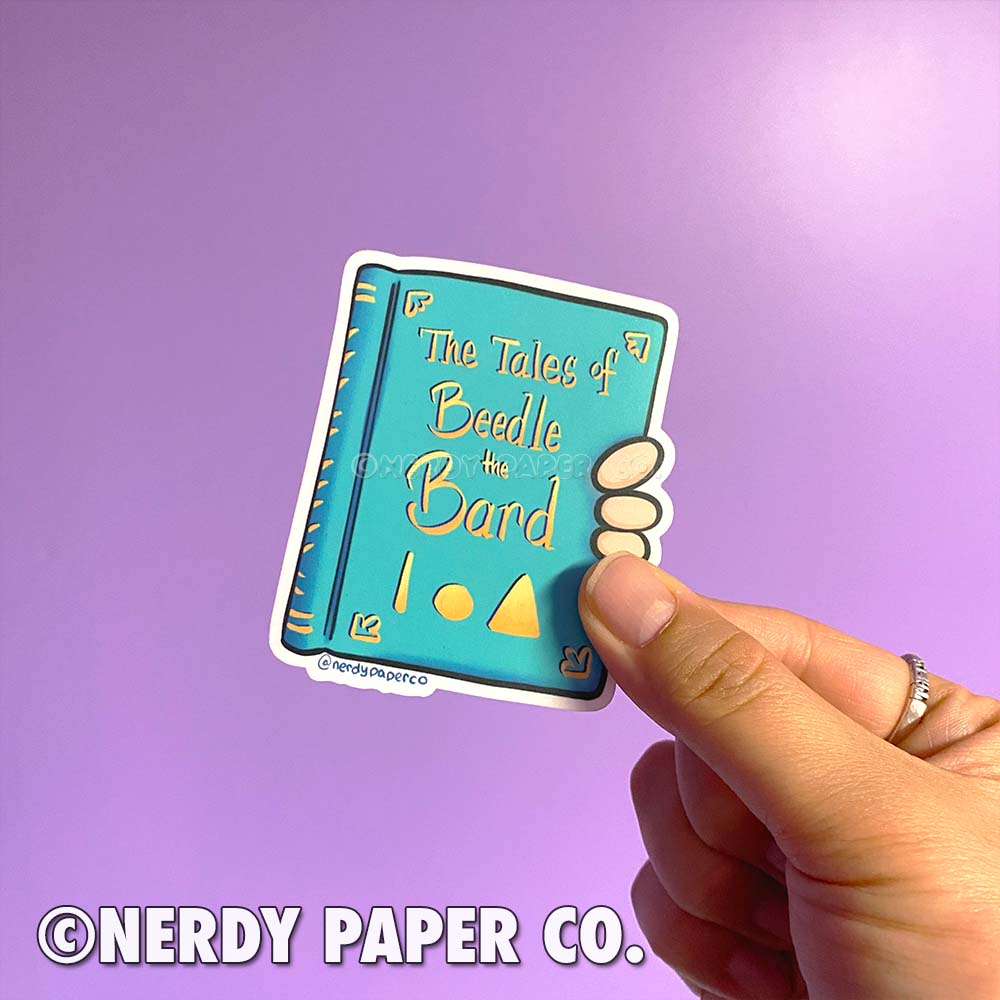 Magical Stories - Hand Drawn Waterproof Vinyl Sticker