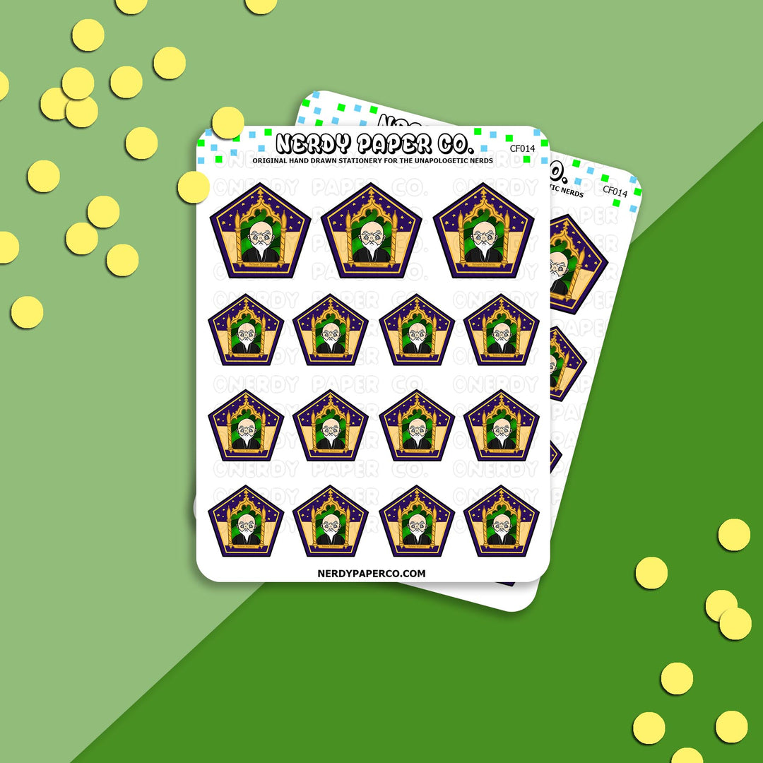 CHOCO FROG NO. 14 - Hand Drawn Vinyl Sticker Sheet - CF014