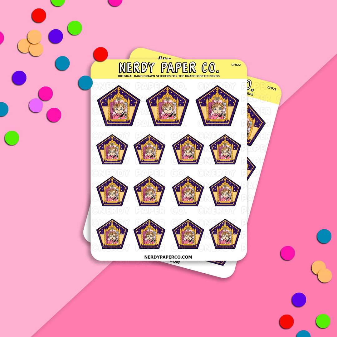 Choco Frog no. 22 | Candy Wizard - Hand Drawn Vinyl StickerSheet - CF022