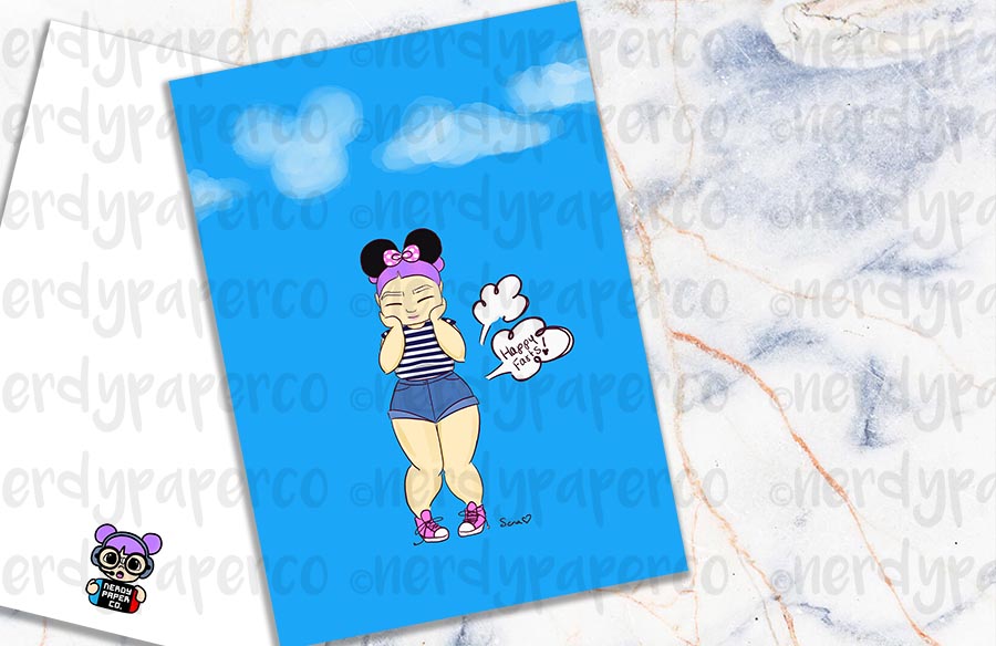 HAPPY FARTS | BEAUTIFUL GIRLS - Hand Drawn Planner Dashboard- DB011