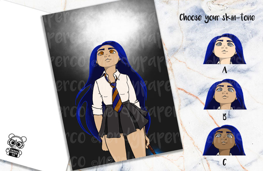 JUST BELIEVE - BLUE HOUSE - BOOK DASHBOARD | Hand Drawn Dashboard- DB017RB