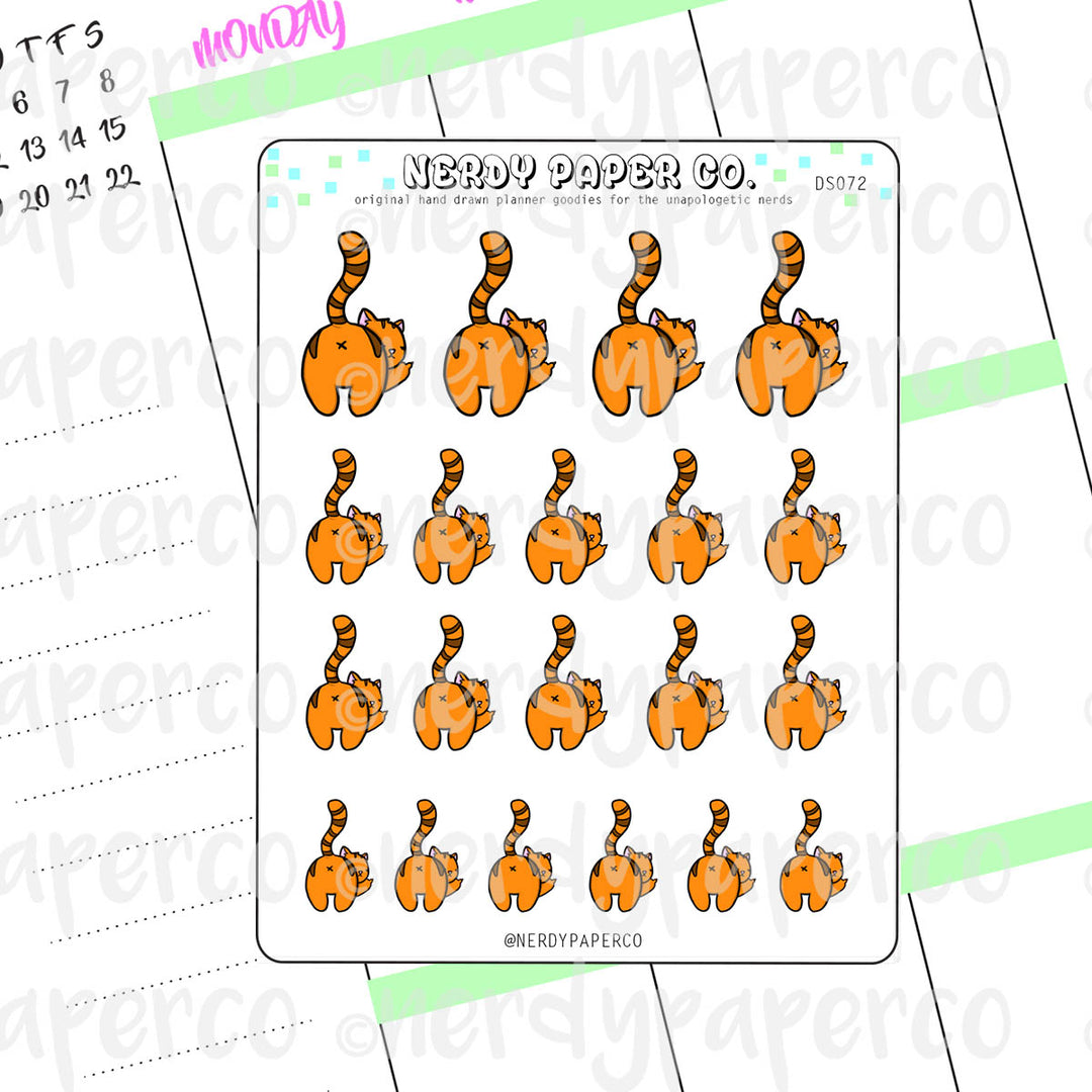 SPUNKY SUKI - Hand Drawn Planner Stickers - DS072