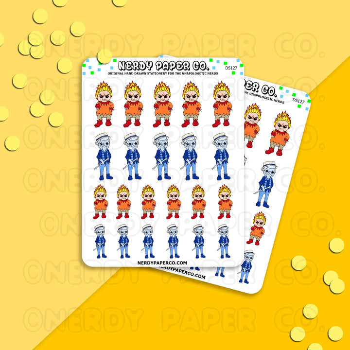MEISER BROS - Hand Drawn Planner Stickers Deco- DS127