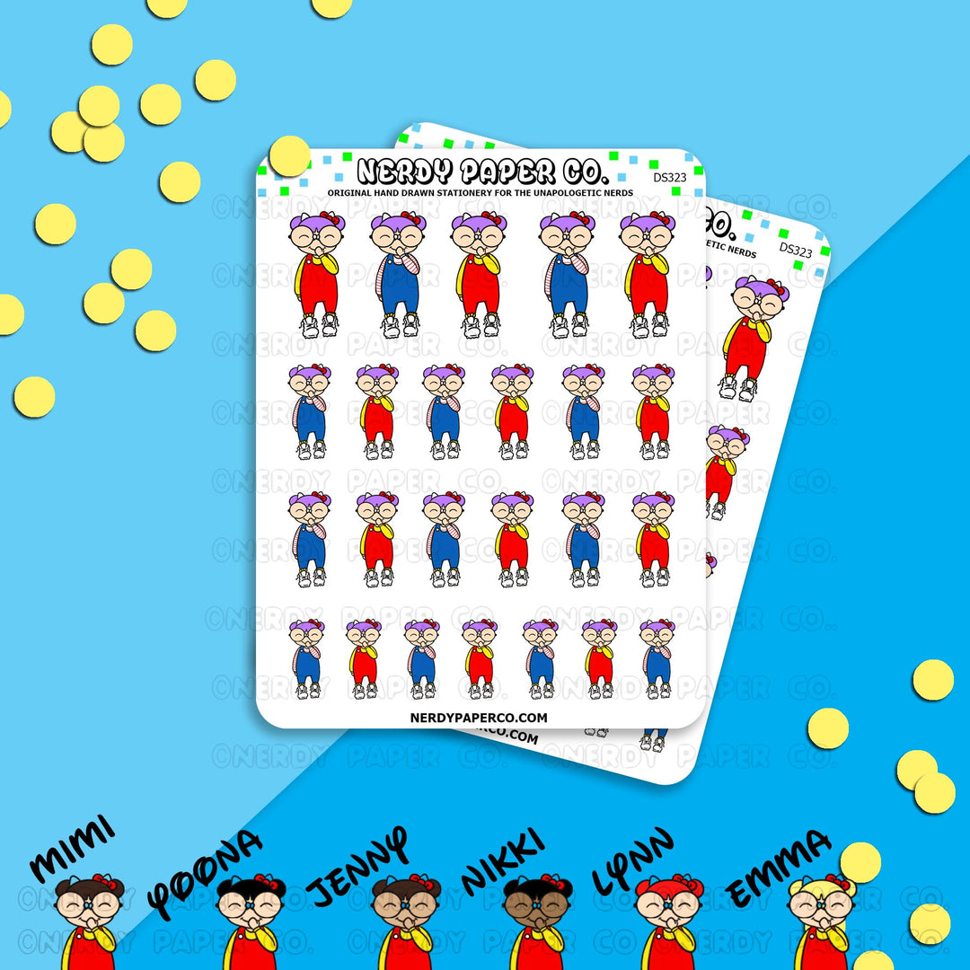 KAYLA LOVES HK / Hand Drawn Planner Stickers / Deco -DS323