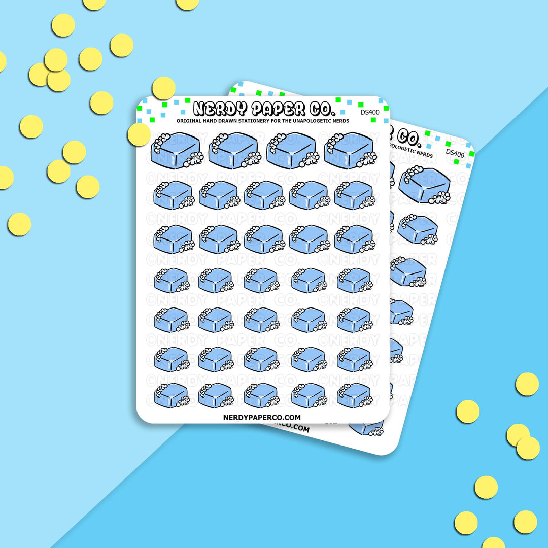 SOAP BAR - Hand Drawn Planner Stickers - Deco - DS400