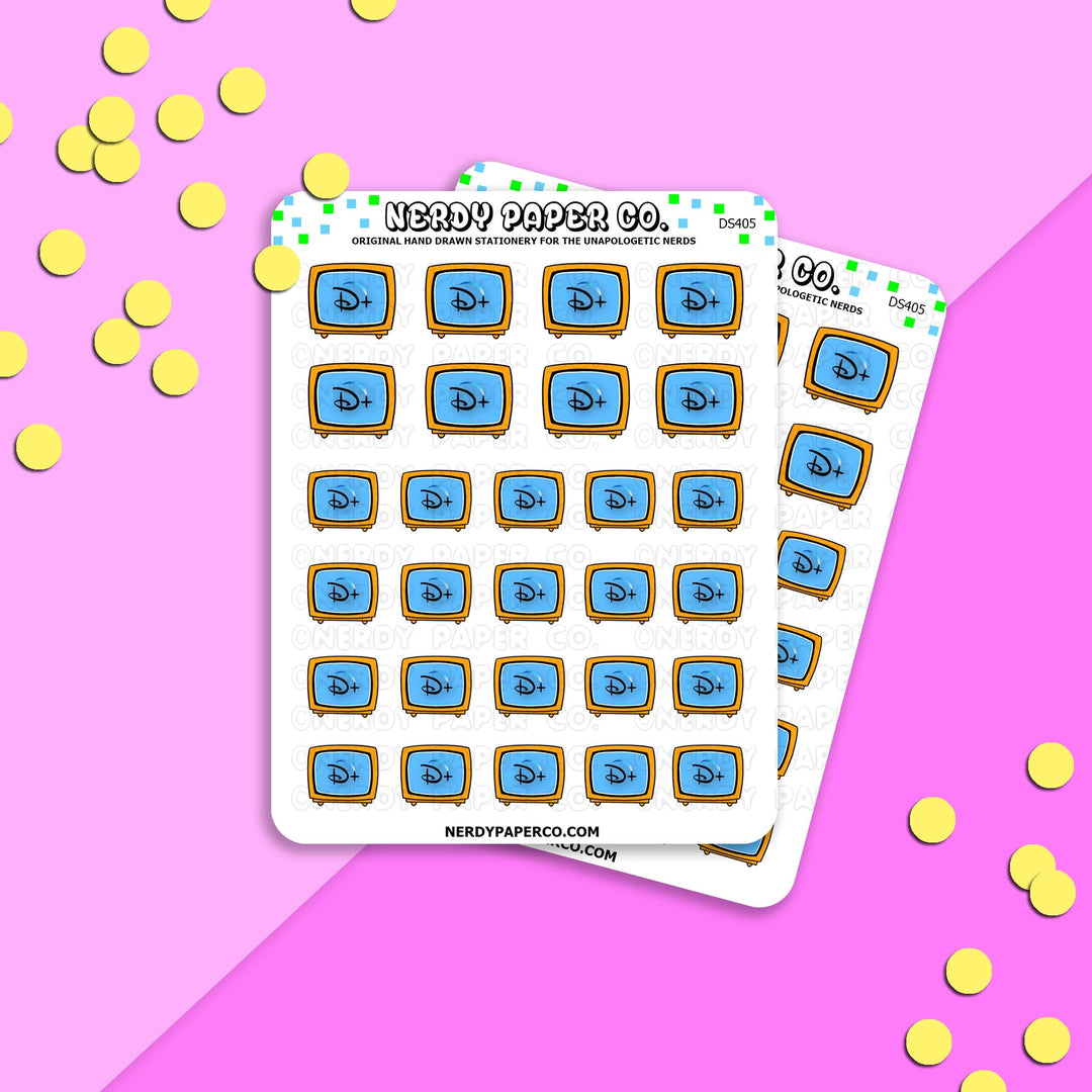 D + - Hand Drawn Planner Stickers - Deco - DS405