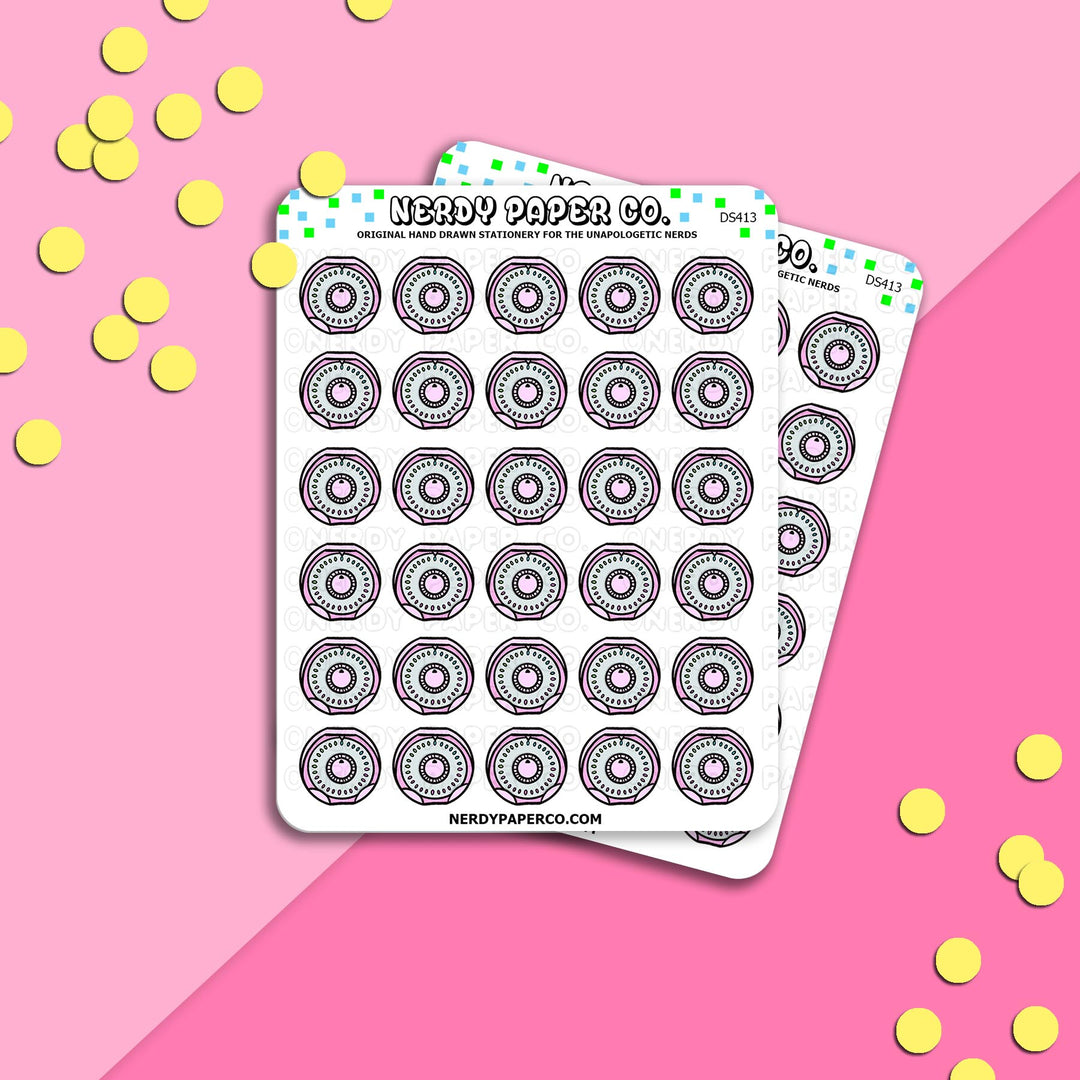 BIRTH CONTROL PILLS - Hand Drawn Planner Stickers - DS413