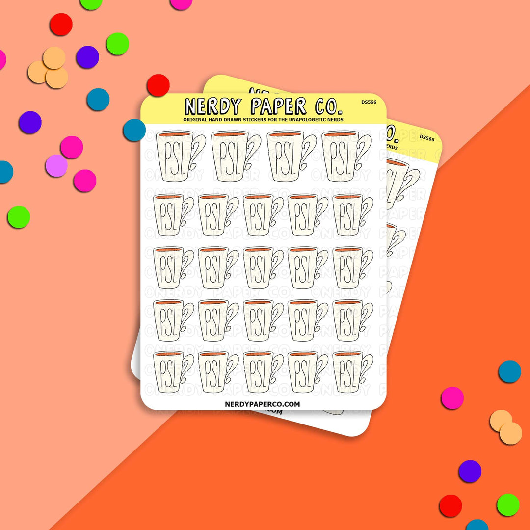 PSL - Hand Drawn Stickers - DS566
