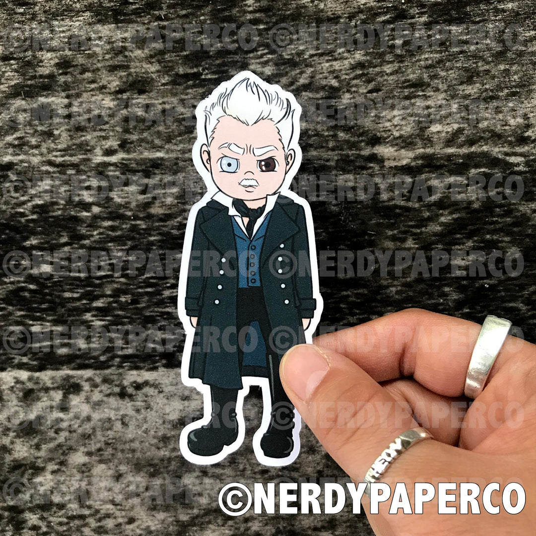GRINDEL - Hand Drawn Diecut - Chibi