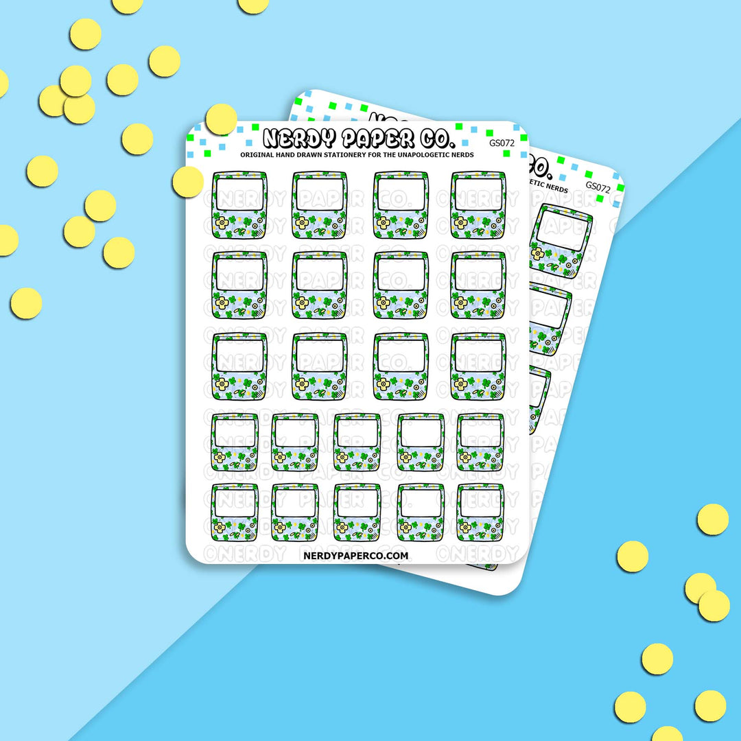 Lucky Gameboy - Hand Drawn Planner Stickers - Deco -GS072